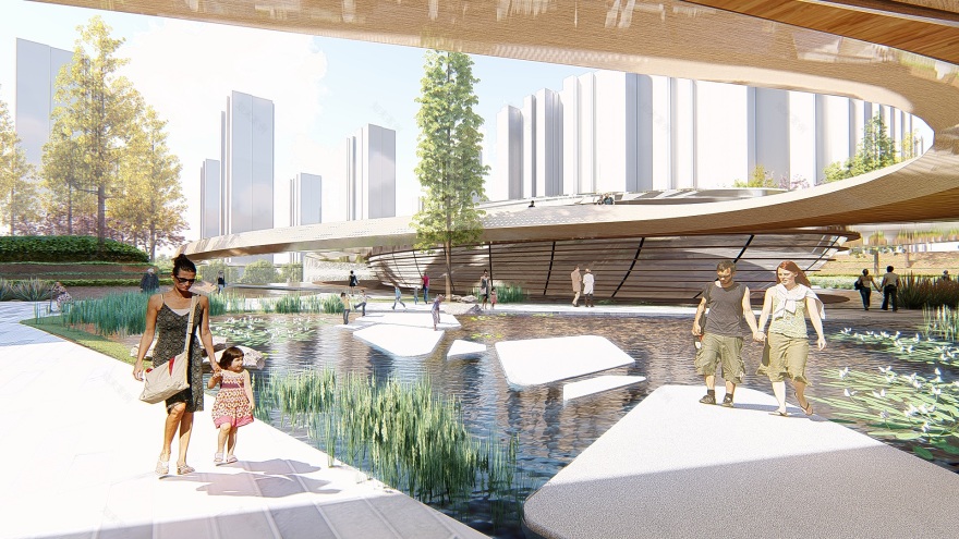 无锡万科TOD上盖森林公园-17