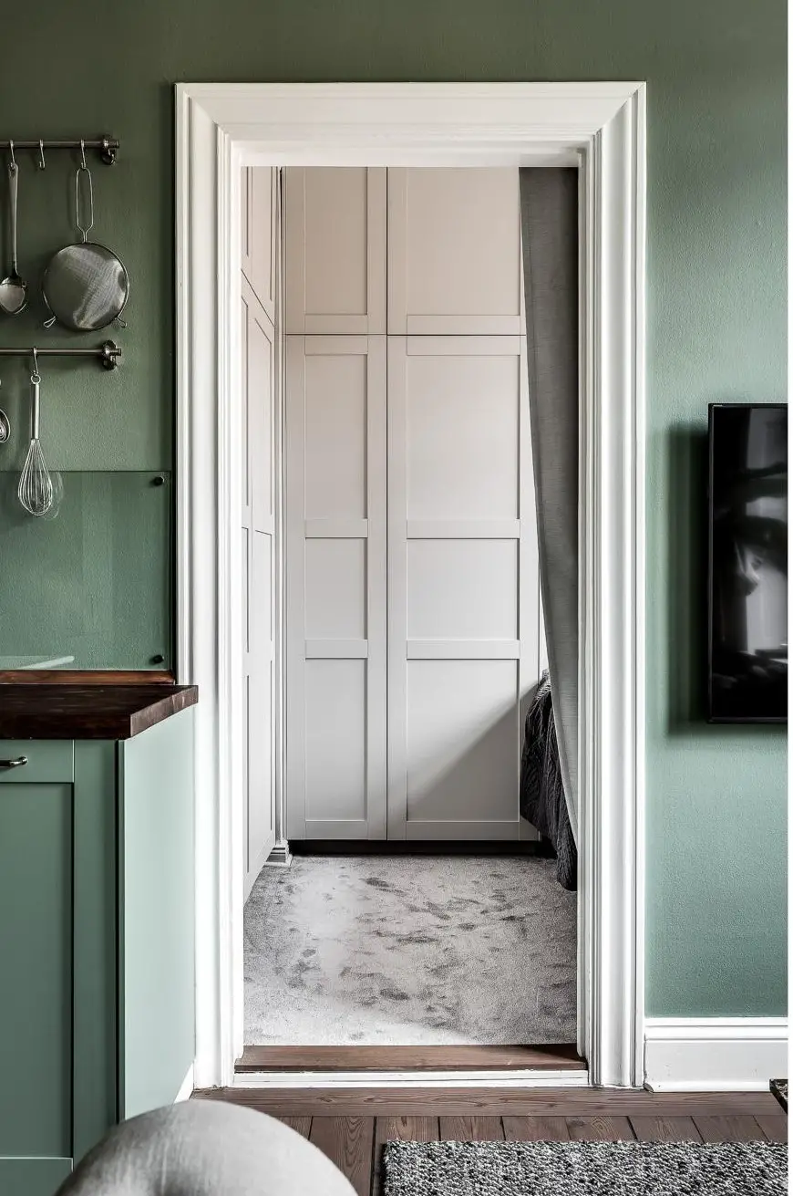 绿意盎然的水墨空间-15