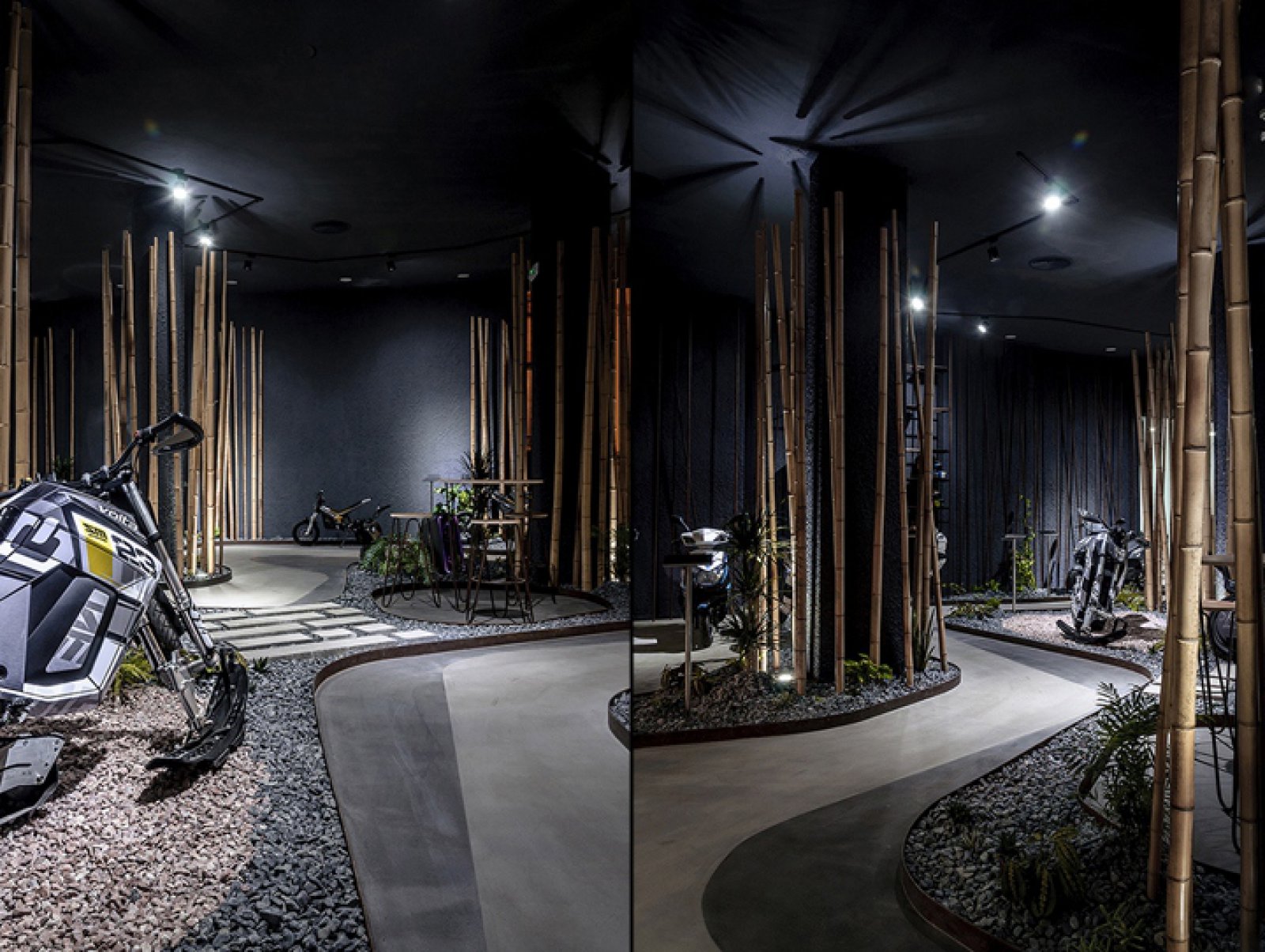 西班牙多品牌摩托车展厅设计-9