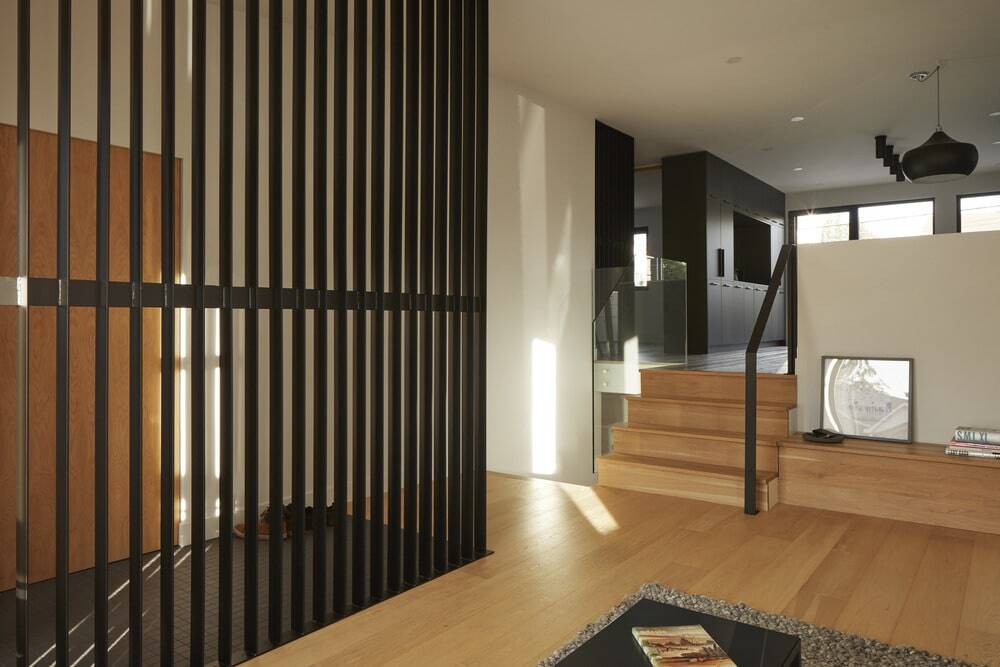 1980年代错层式房屋的全面室内翻新丨加拿大丨DESK architectes-23