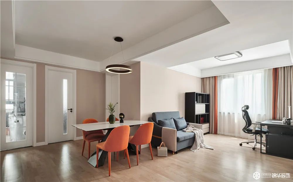 《花样年华》 | 简约现代三室两厅，幸福四口之家的美好时光-43