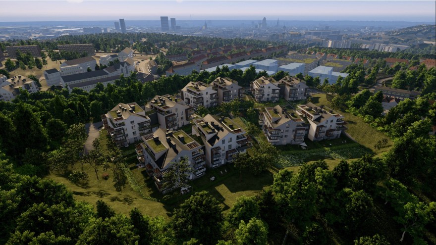 YSLAB公司3D低多边形建筑模型制作-12