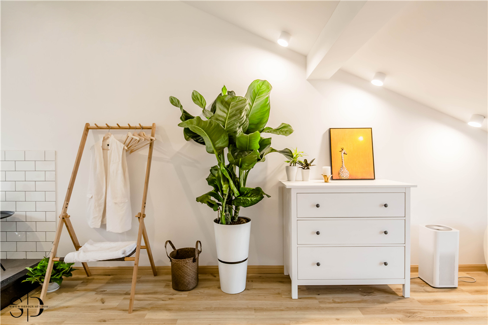 童话王国 | 丛林氧吧般的浪漫尖顶套间设计-39