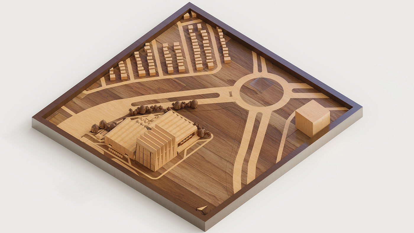 Gar/s Sport Center // maquette render (Studio Project)-9