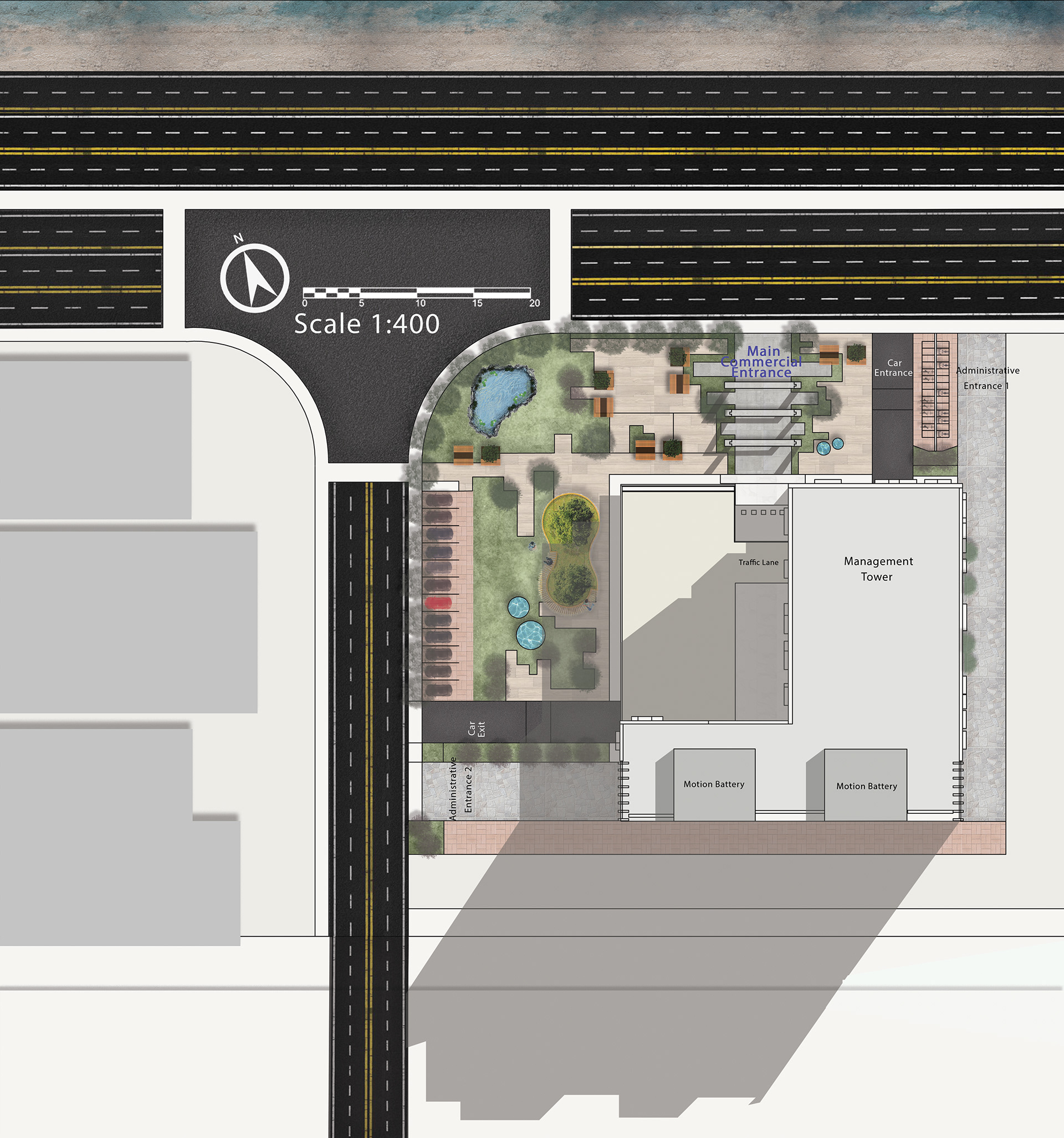 行政和商业塔楼建筑-6