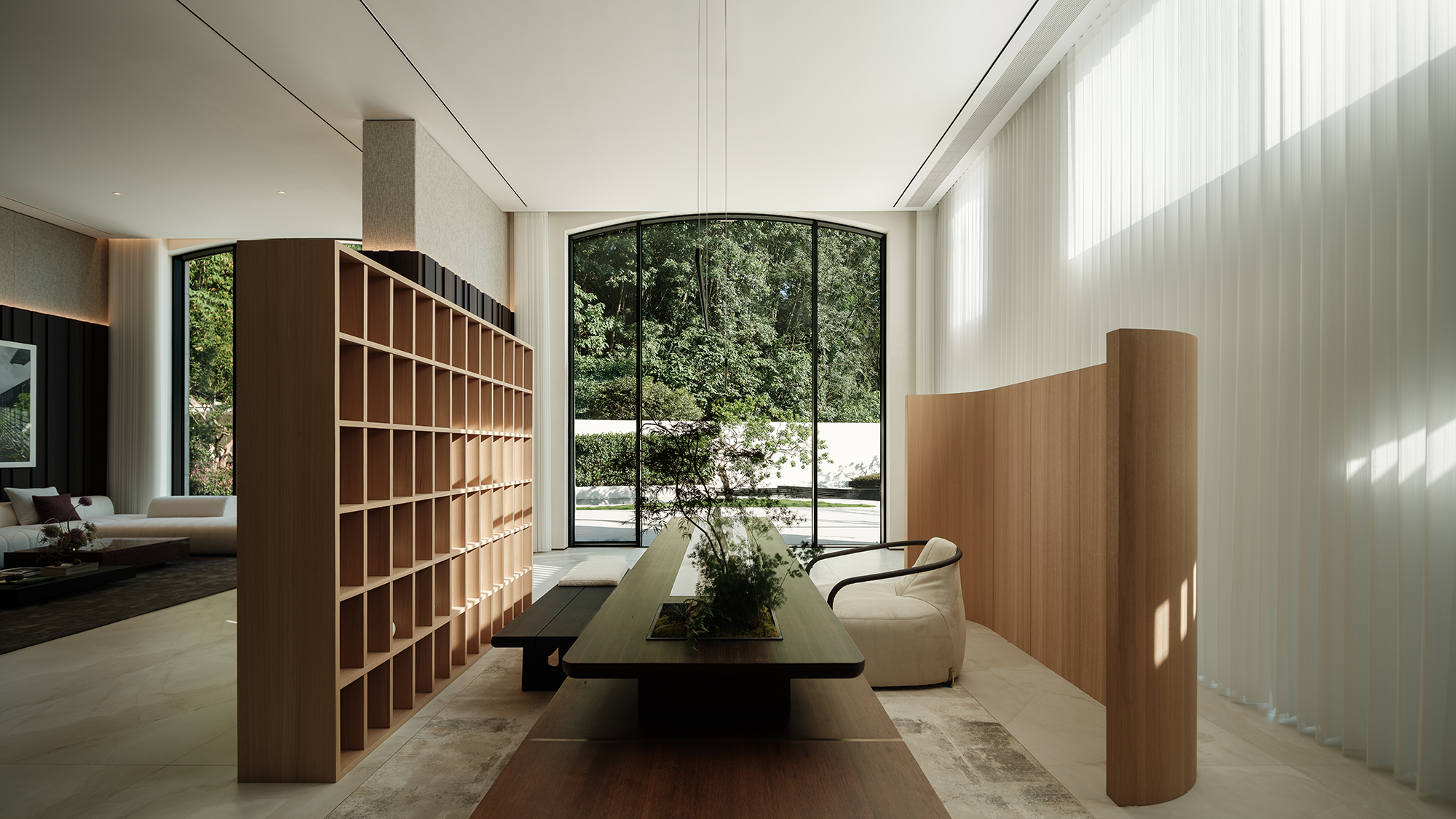 新作 · 悦空间｜重庆1100㎡ 森系别墅,静谧共生丨中国重庆丨重庆悦空间设计-33