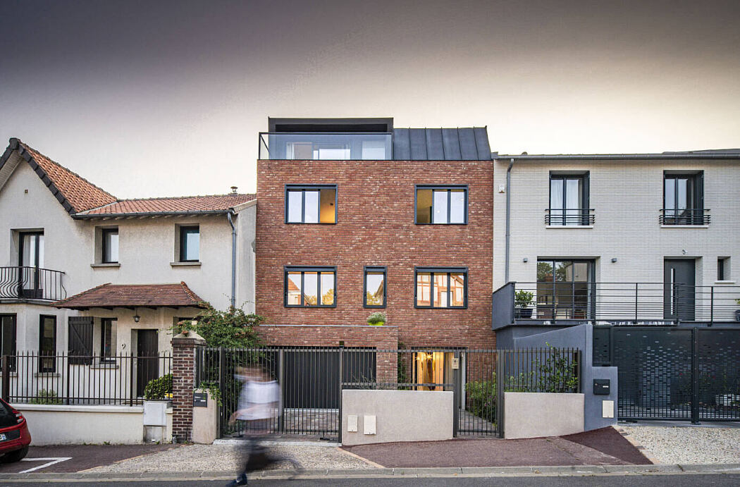 巴黎 Issy-les-Moulineaux 别墅四层扩建 | SKP 建筑-5