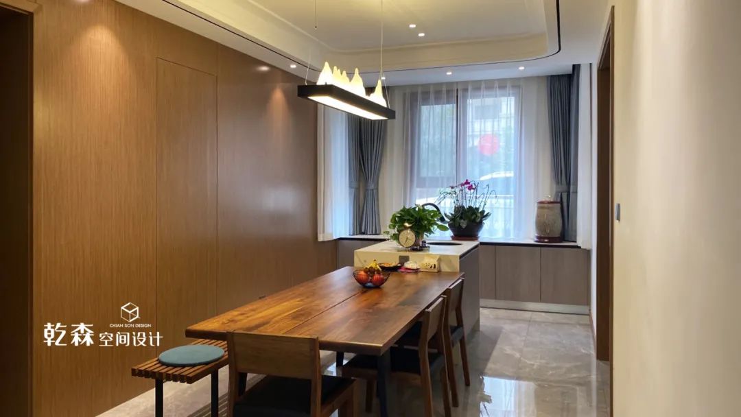 秋风杲杲 · 新中式居住空间的自然之美丨中国包头丨乾森空间设计-23