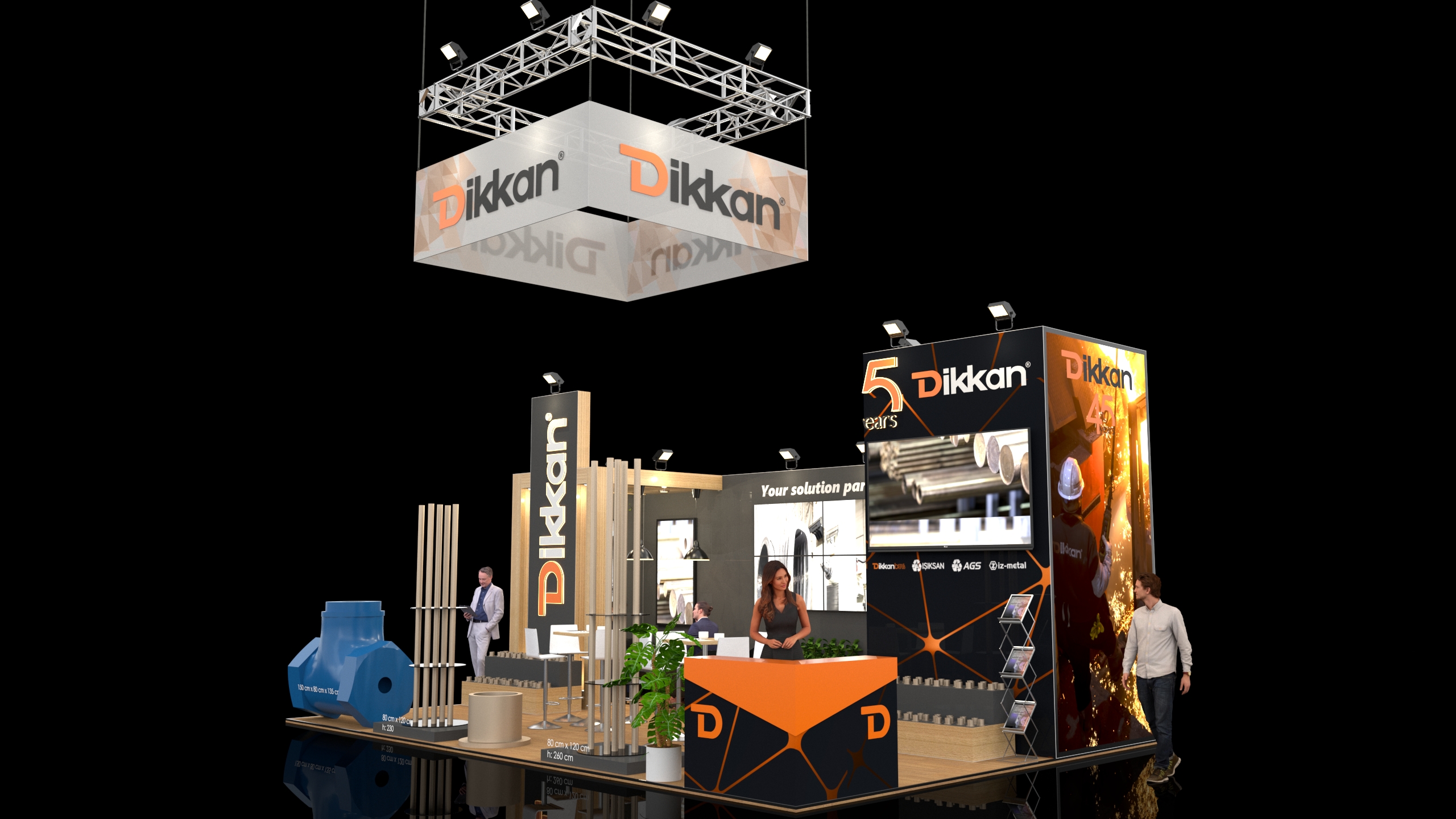 迪坎展览摊位丨德国杜塞尔多夫丨Eylül HİLAL-3