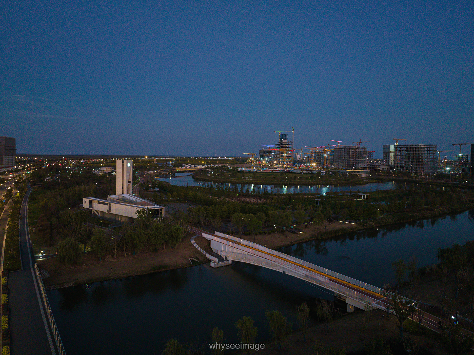 上海临港星空之境公园同观廊,旋星塔,羽旋桥丨中国上海丨上海中森止境设计工作室-52
