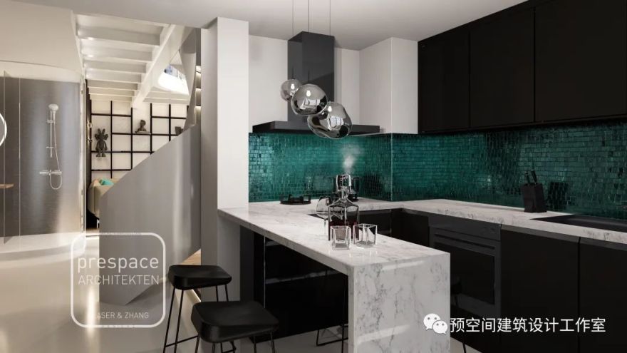 地中海风情度假公寓夹层设计丨Choco-22