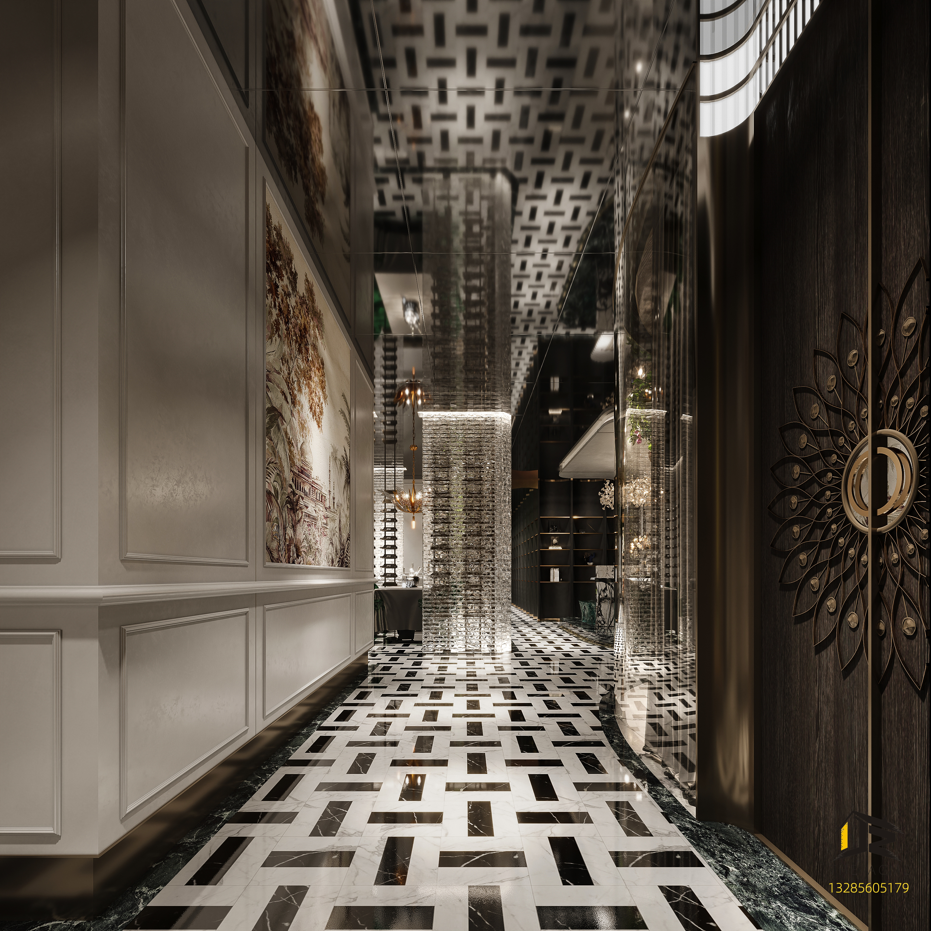 轻奢会所设计-1