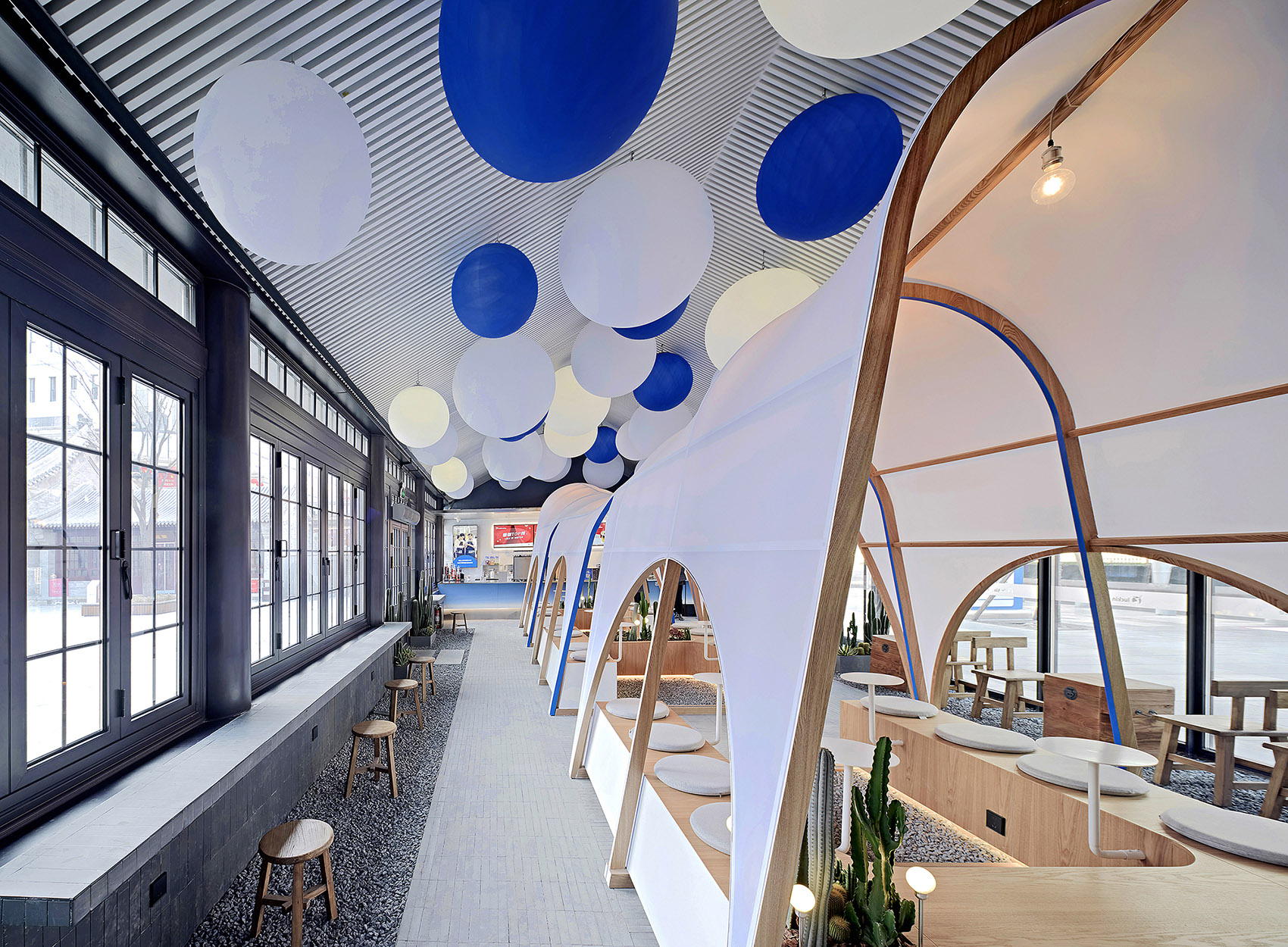 蒙藏学校旧址咖啡馆改造，北京 / 亼建筑-4