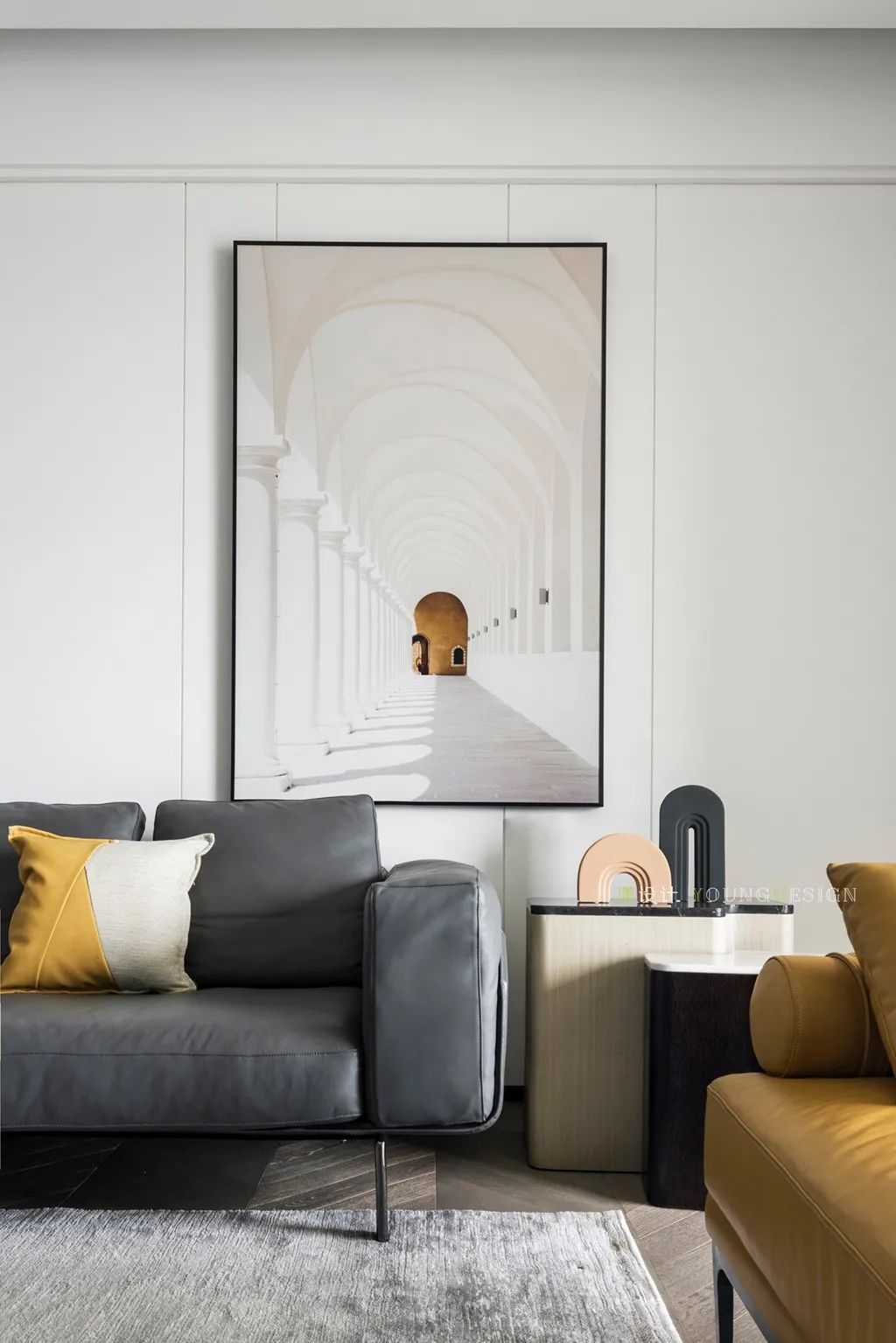 300㎡大平层极简艺术空间，设计师如何拆掉重来？-9