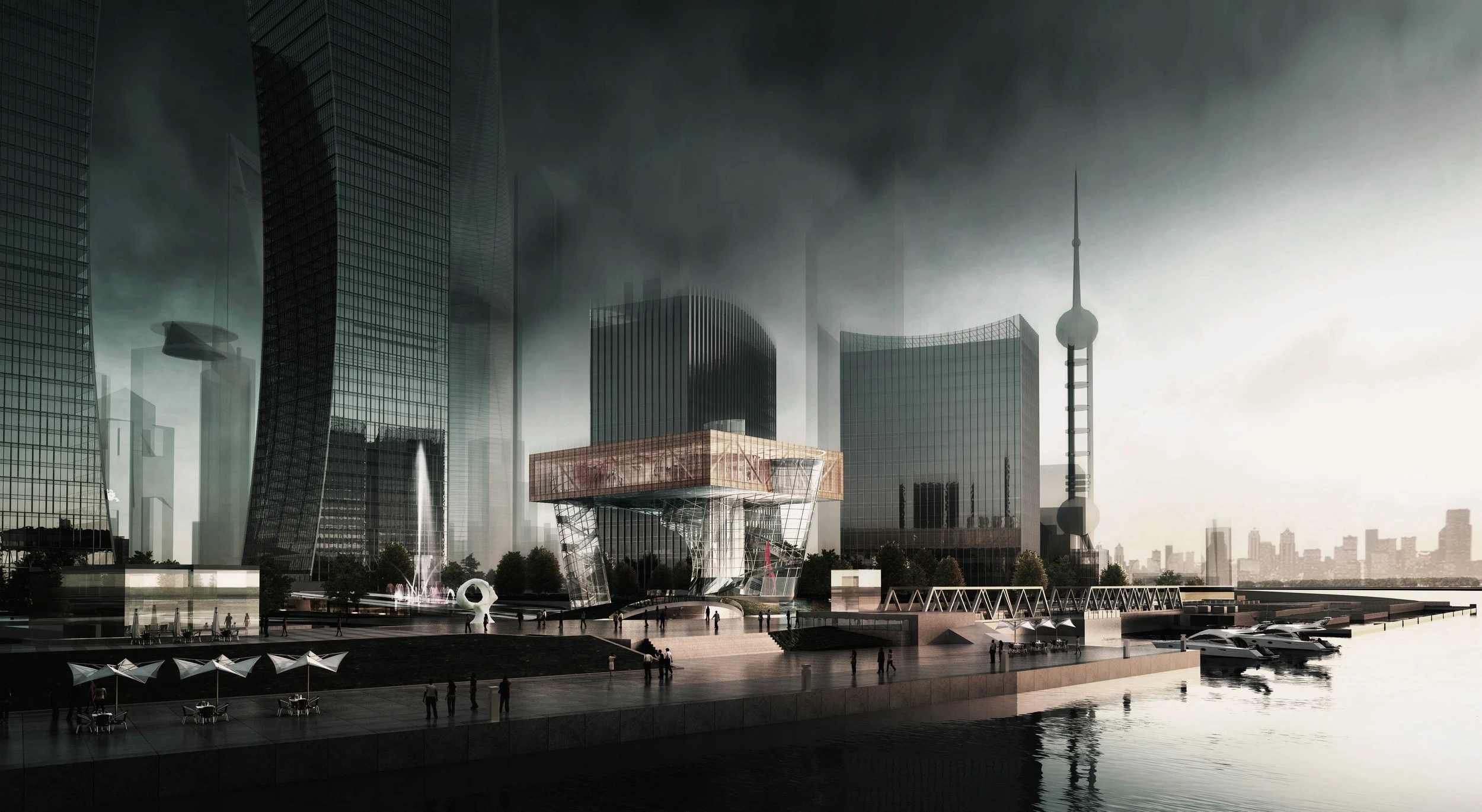 上海船厂展厅设计 · 空间立方设计实验室(S³·lab)办公室-12