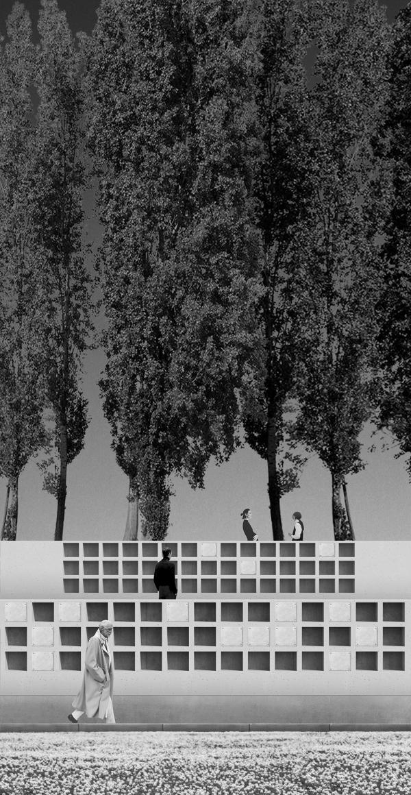 建筑景观墓园与骨灰堂综合体丨俄罗斯圣彼得堡丨玛丽亚·斯涅日科,拉迪米尔·秋利金-51