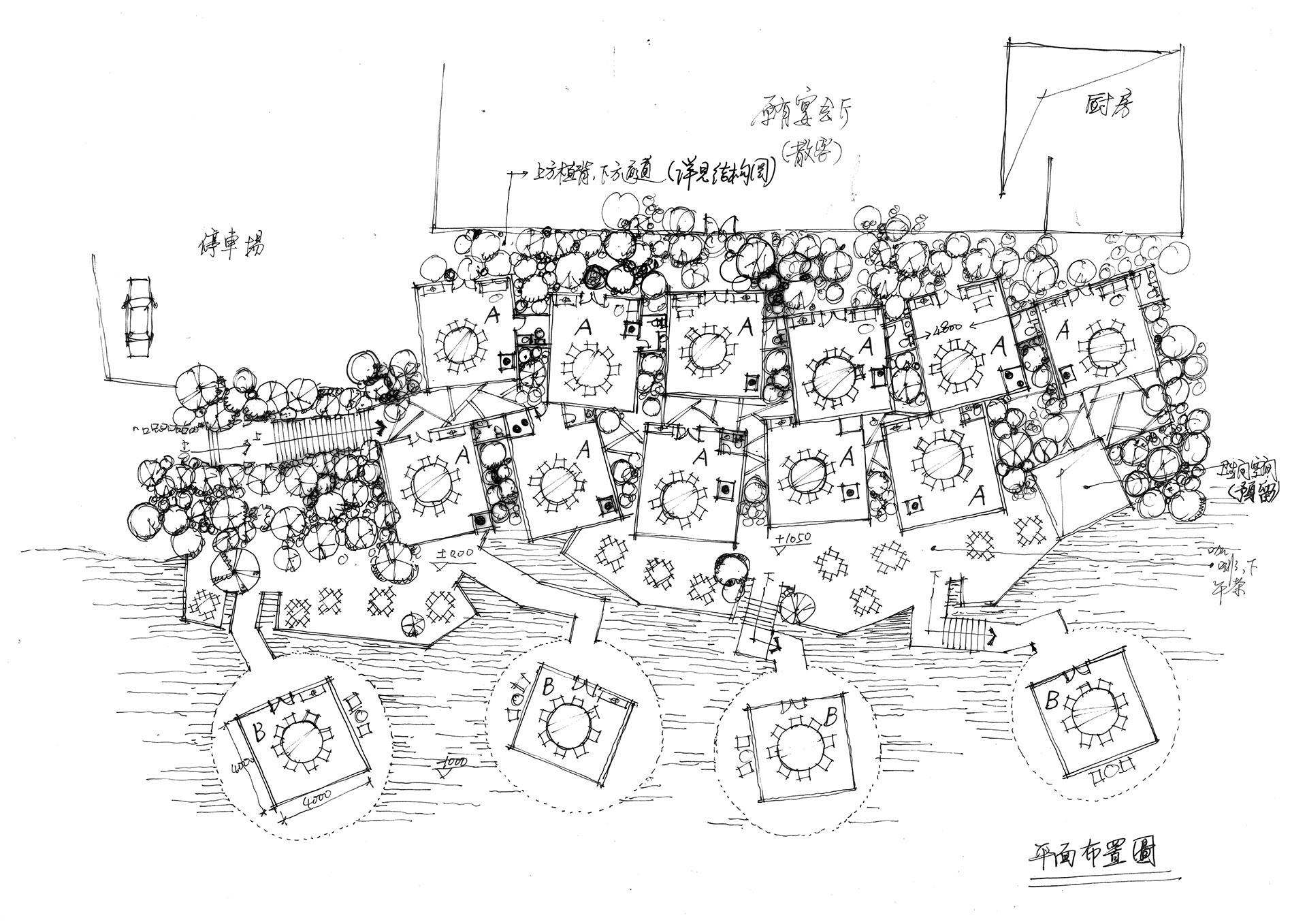 湖边的森林餐厅设计丨中国成都-10
