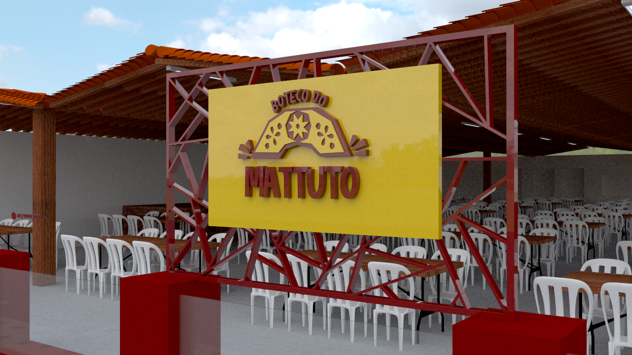 Projeto Fachada Comercial - Boteco do Mattuto-2