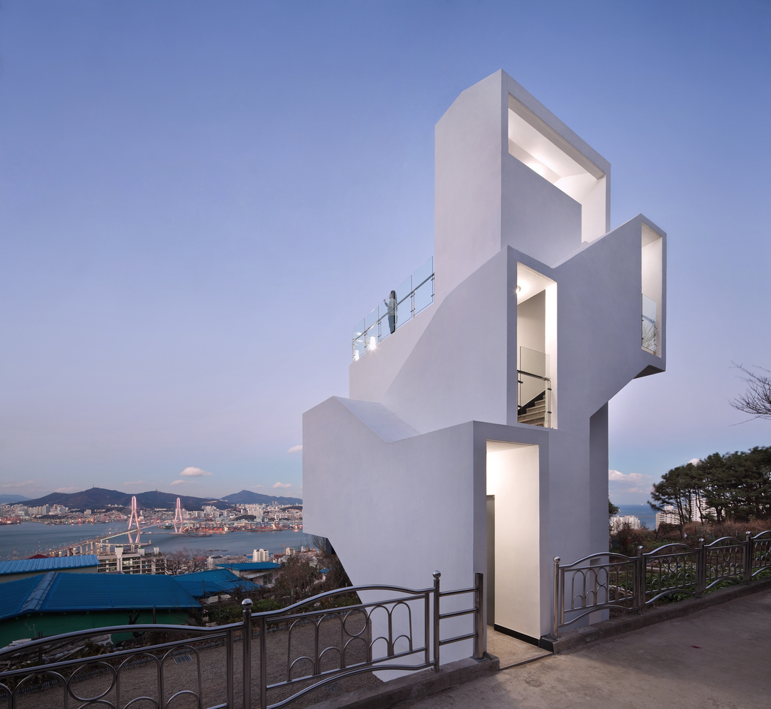 釜山"希望村"景观树建筑，室内外和谐共生-38