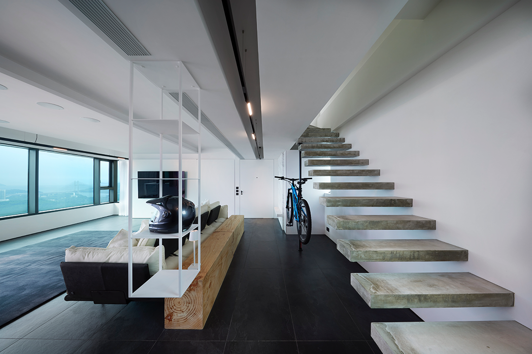 香港青山公路复式海景豪宅设计丨中国香港丨郑炳坤-43