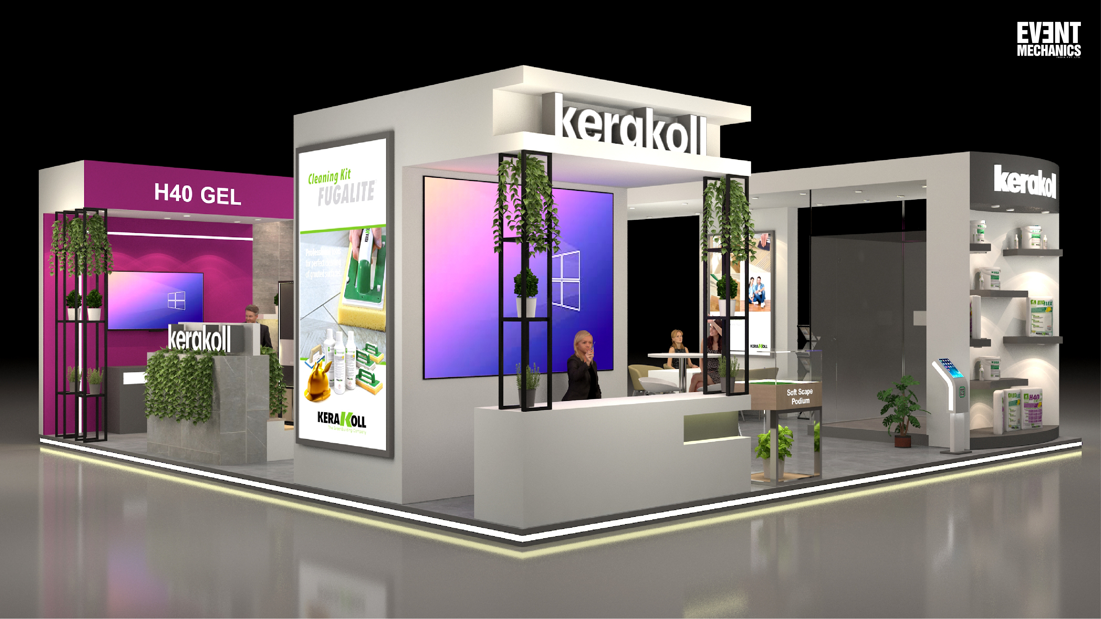 Kerakoll Acetech Exhibition Stand 2022-2