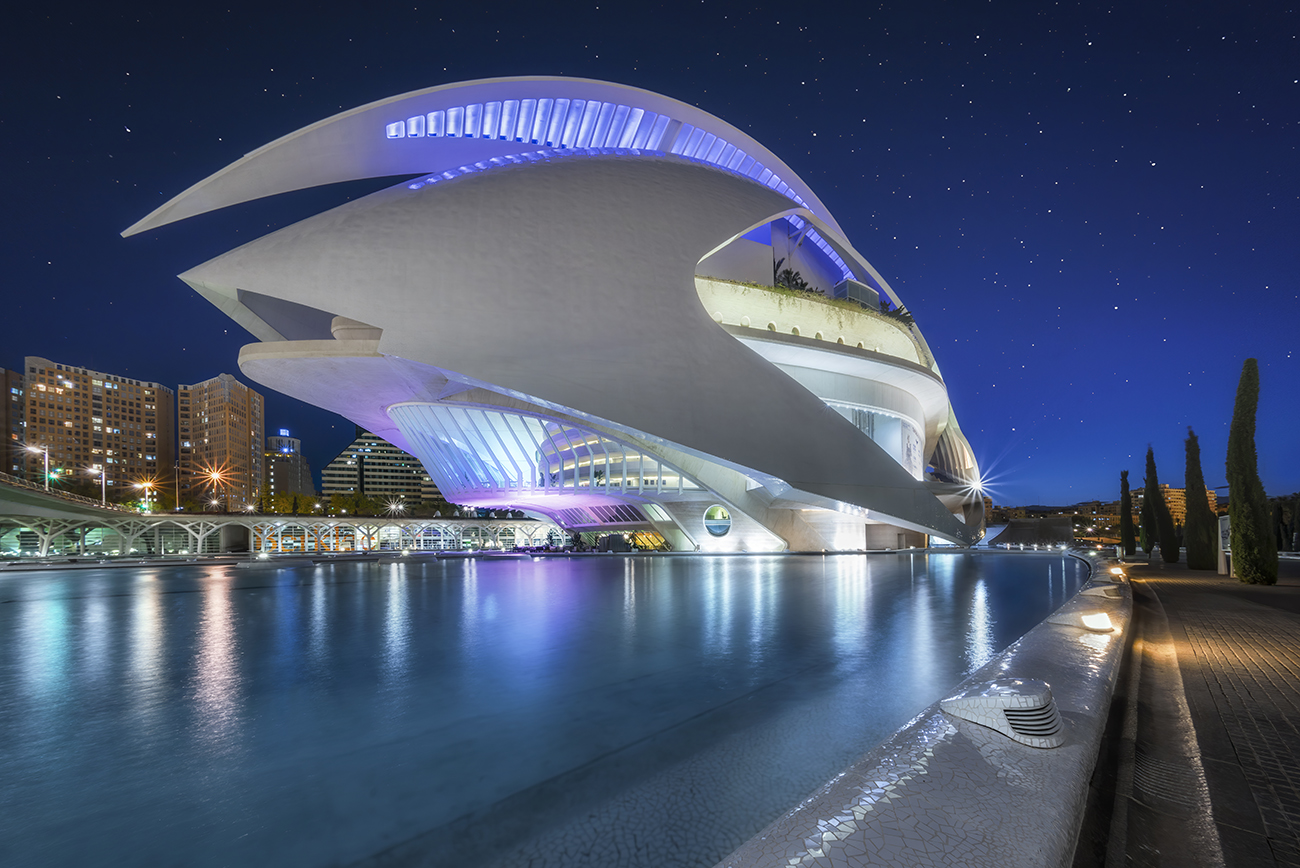 艺术与科学城丨Santiago Calatrava-1