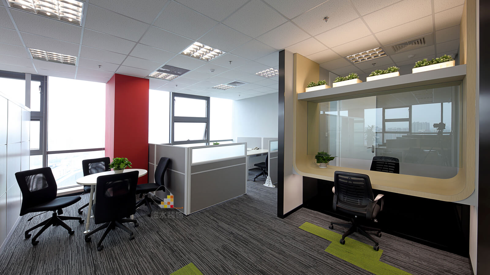 大都市中的企业归属感 - 友邦保险开放式办公空间-16