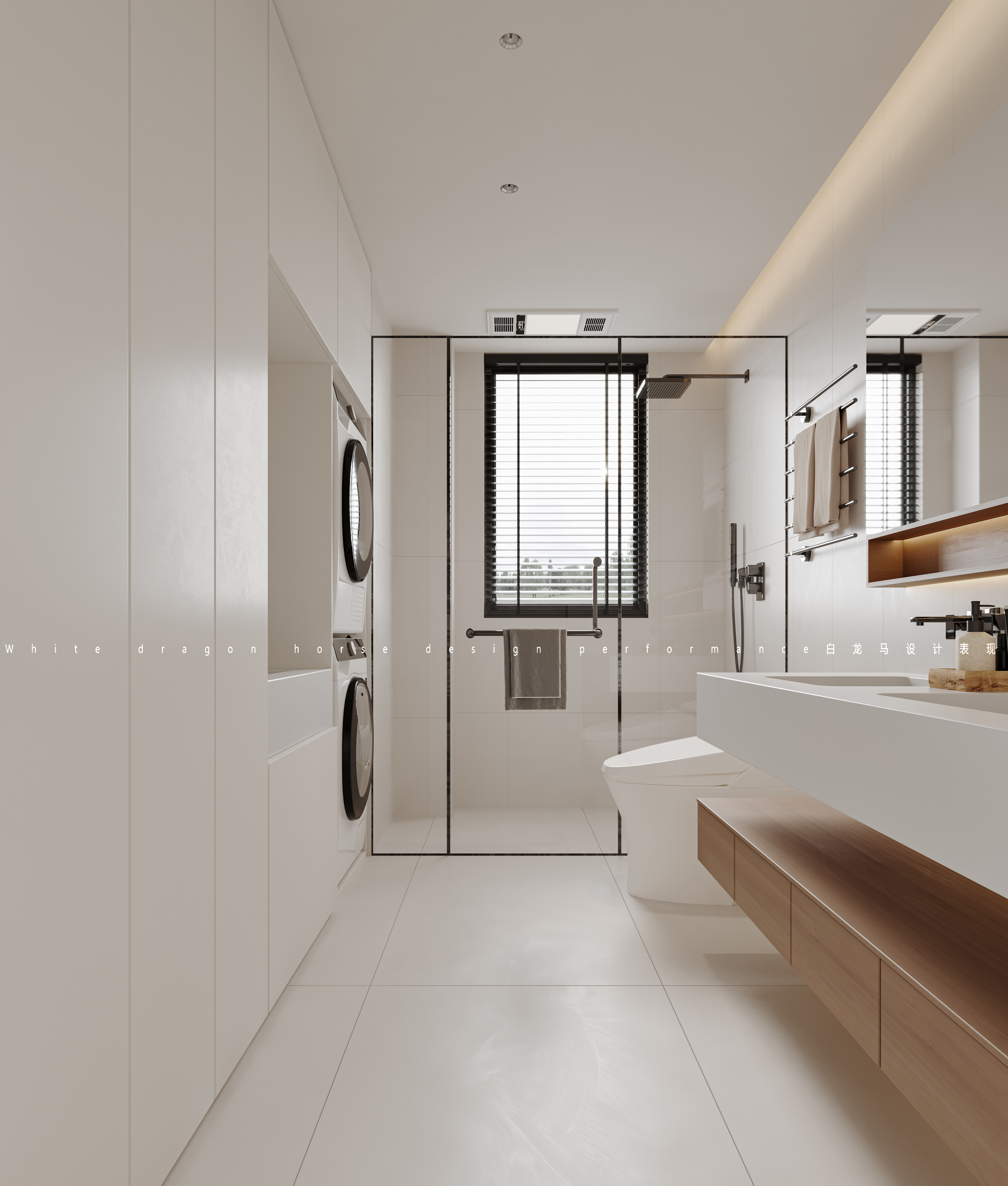 现代简约家装表现——白龙马效果图-9
