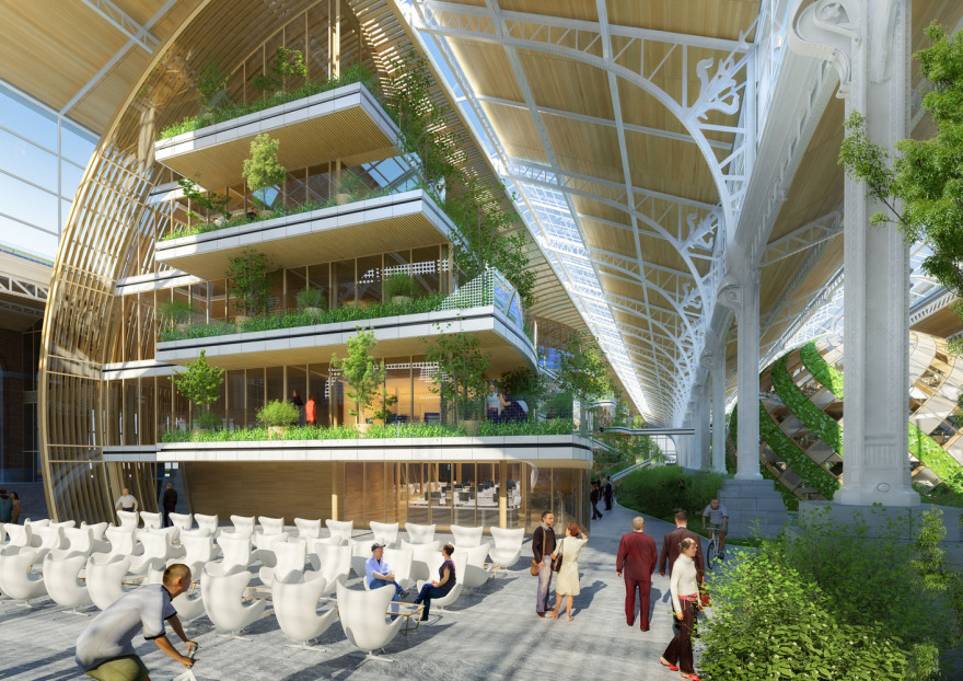 布鲁塞尔生态校园规划,绿色创新与历史遗产完美融合-58