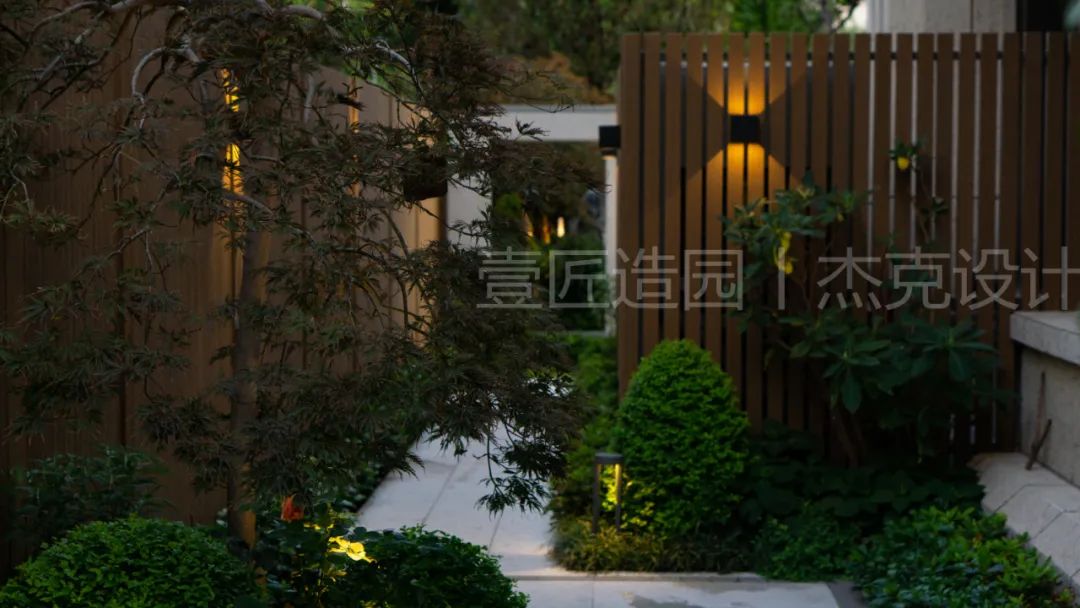 一庭一院一世界 · 正弘瓴的极简庭院设计丨【壹匠造园】-23