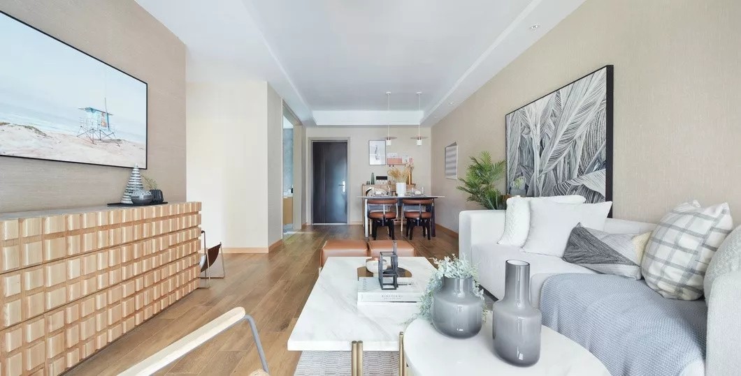 104m ²“这样就好” MUJI风格三居室  库玛设计-12