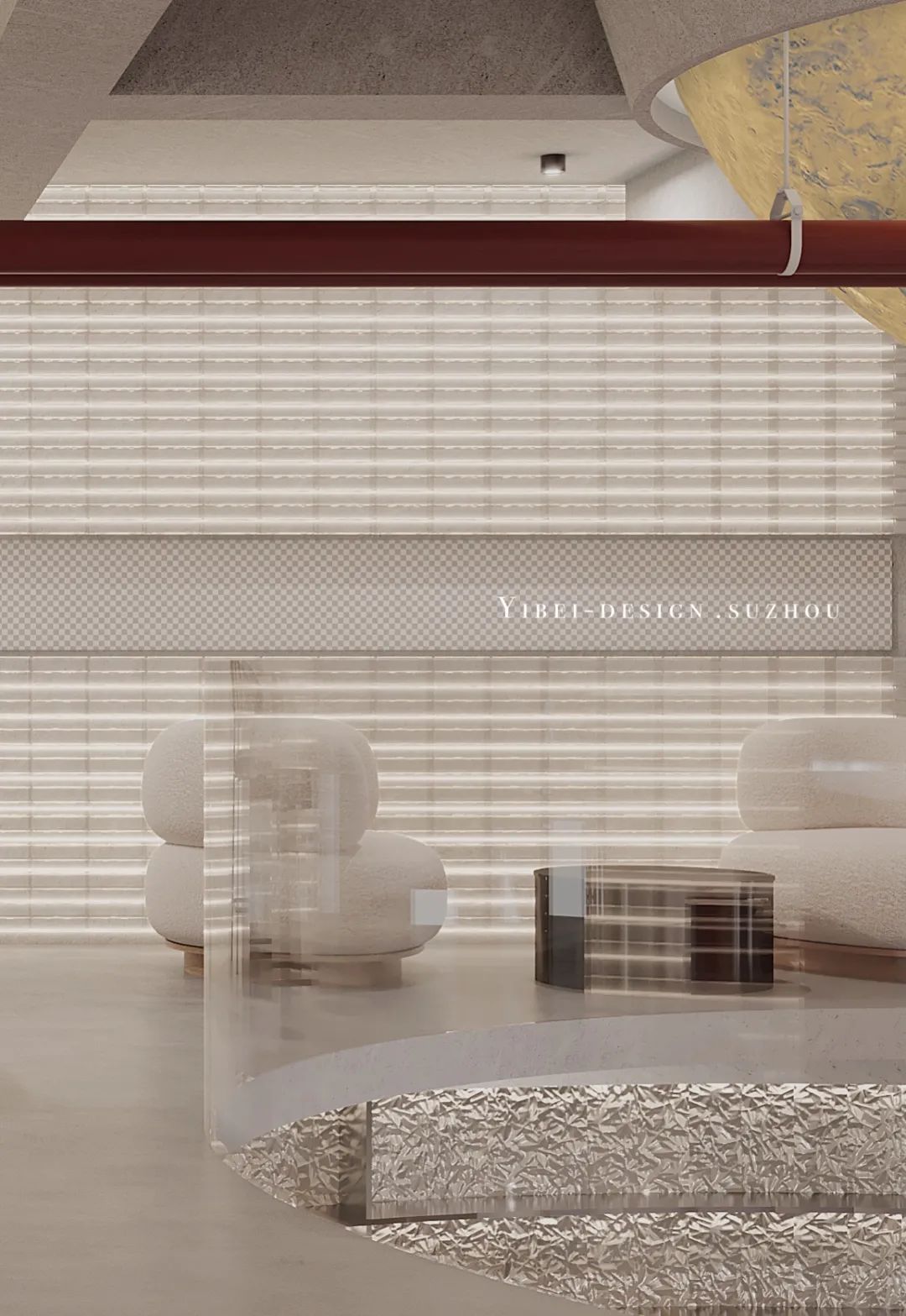 纯粹的红 · 后现代未来主义空间设计丨中国苏州丨一贝设计-14