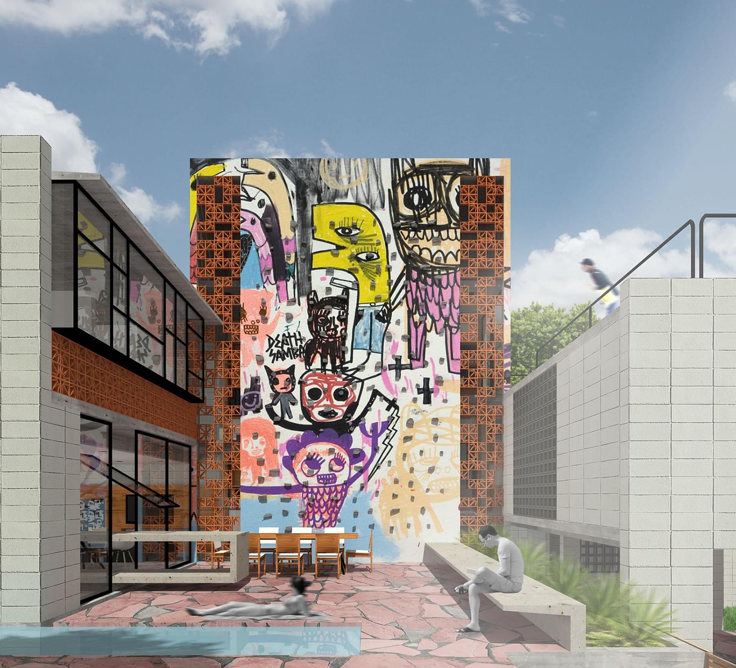 巴西 SP 住宅 | 巧妙分区与功能整合的典范-3