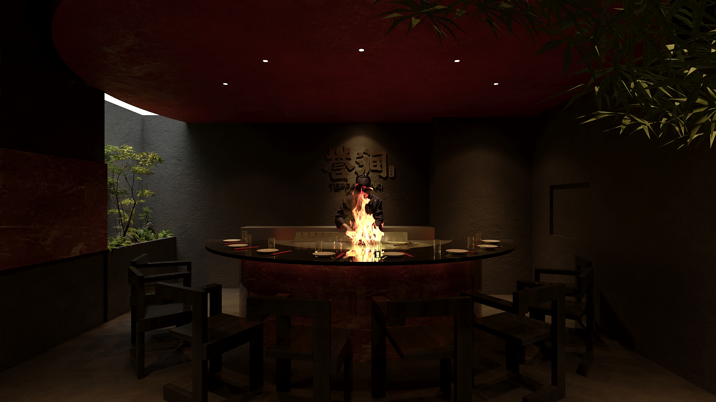 誉涧 日式铁板烧空间设计丨中国龙岩丨策设天合设计® CSdesign®-25