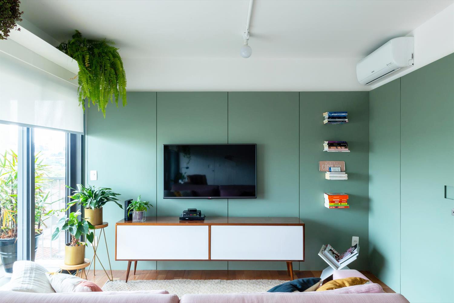 巴西 SP 公寓 | 清新木质设计,打造舒适居住空间-2