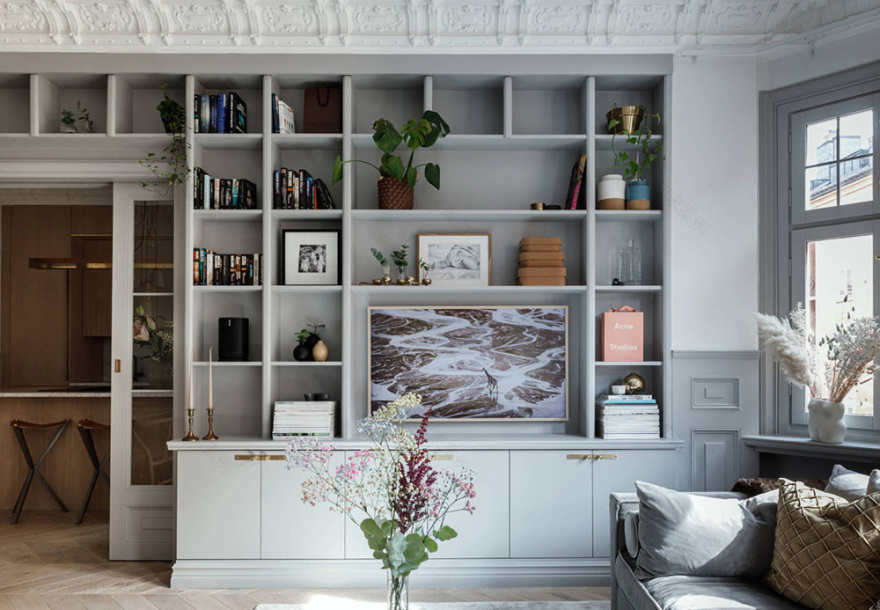 斯德哥尔摩经典公寓 | 古典与现代的完美融合-2