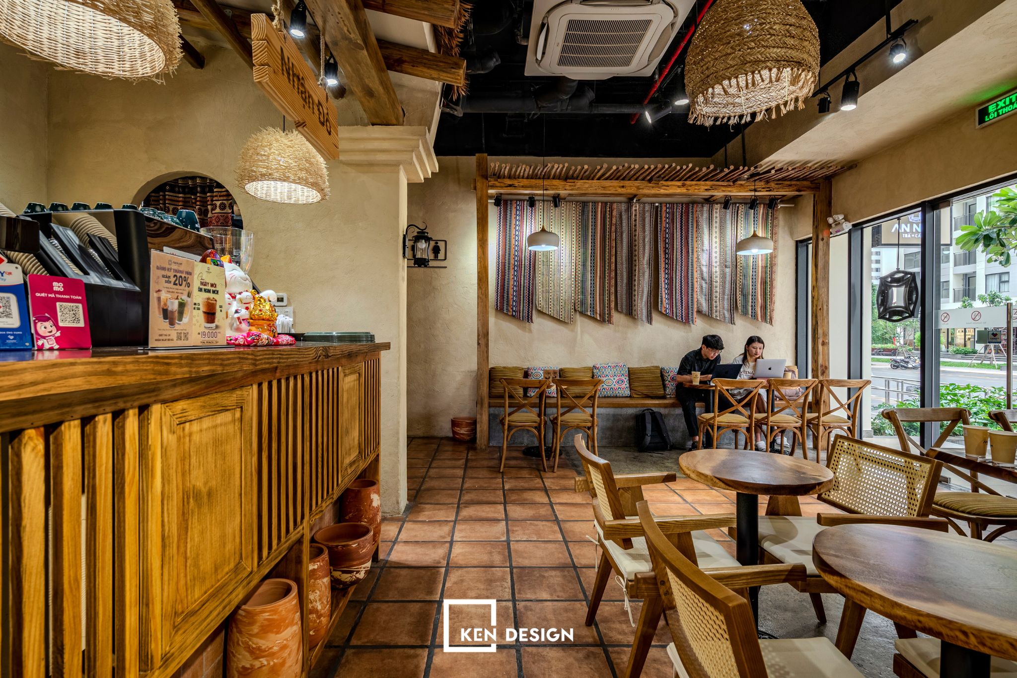 Thi công quán cafe Ân Nam S07 - Quận 9-11