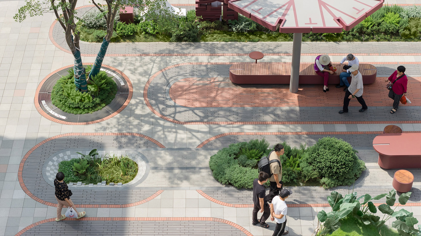 兴安广场丨中国宜昌丨HID翰地景观-29