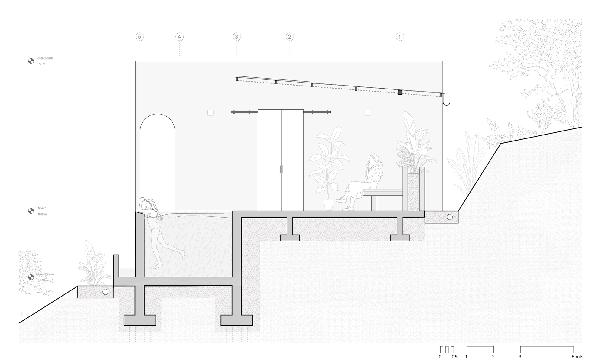 桃花心木之家丨Colombia丨PAE,Rubén Gómez Gañán-23
