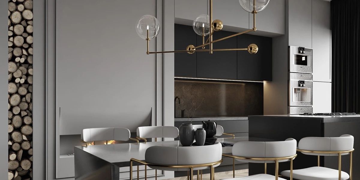 简约黑白家居设计-37