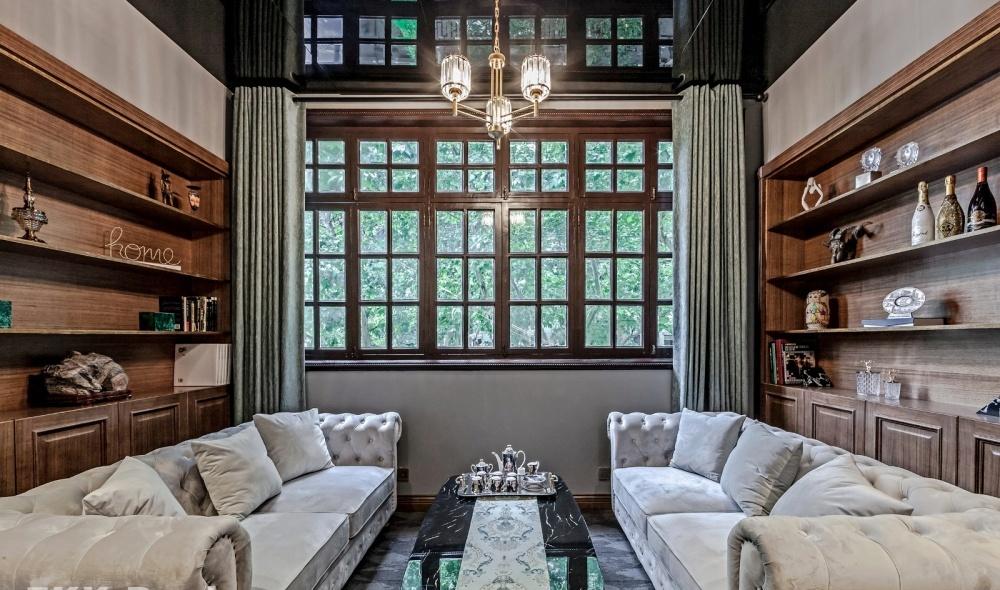 老洋房里的艺术盛宴——现代轻奢与古典韵味的完美融合-6