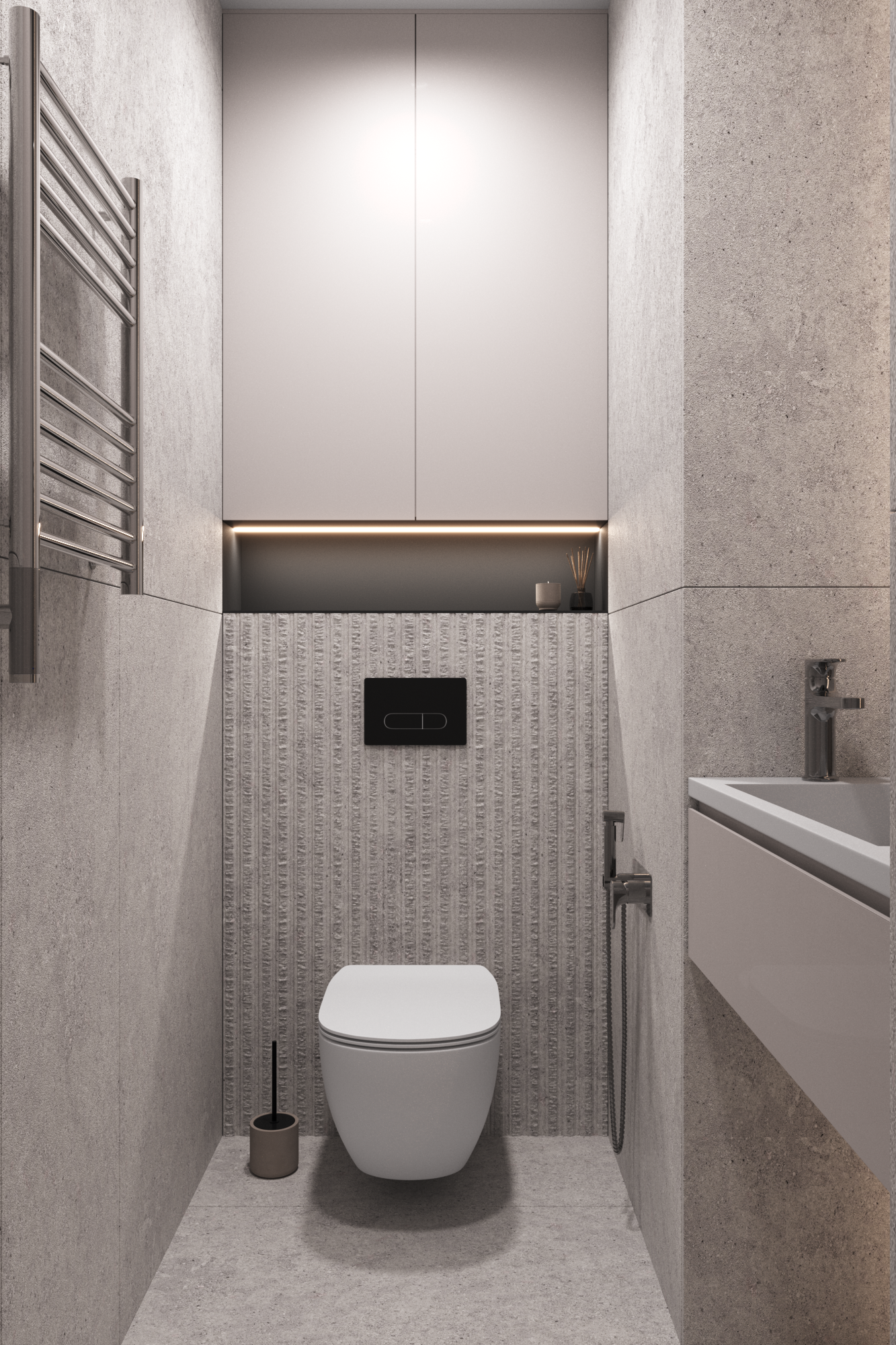 Проект трехкомнатной квартиры в ЖК "Левада", г. Минск-22