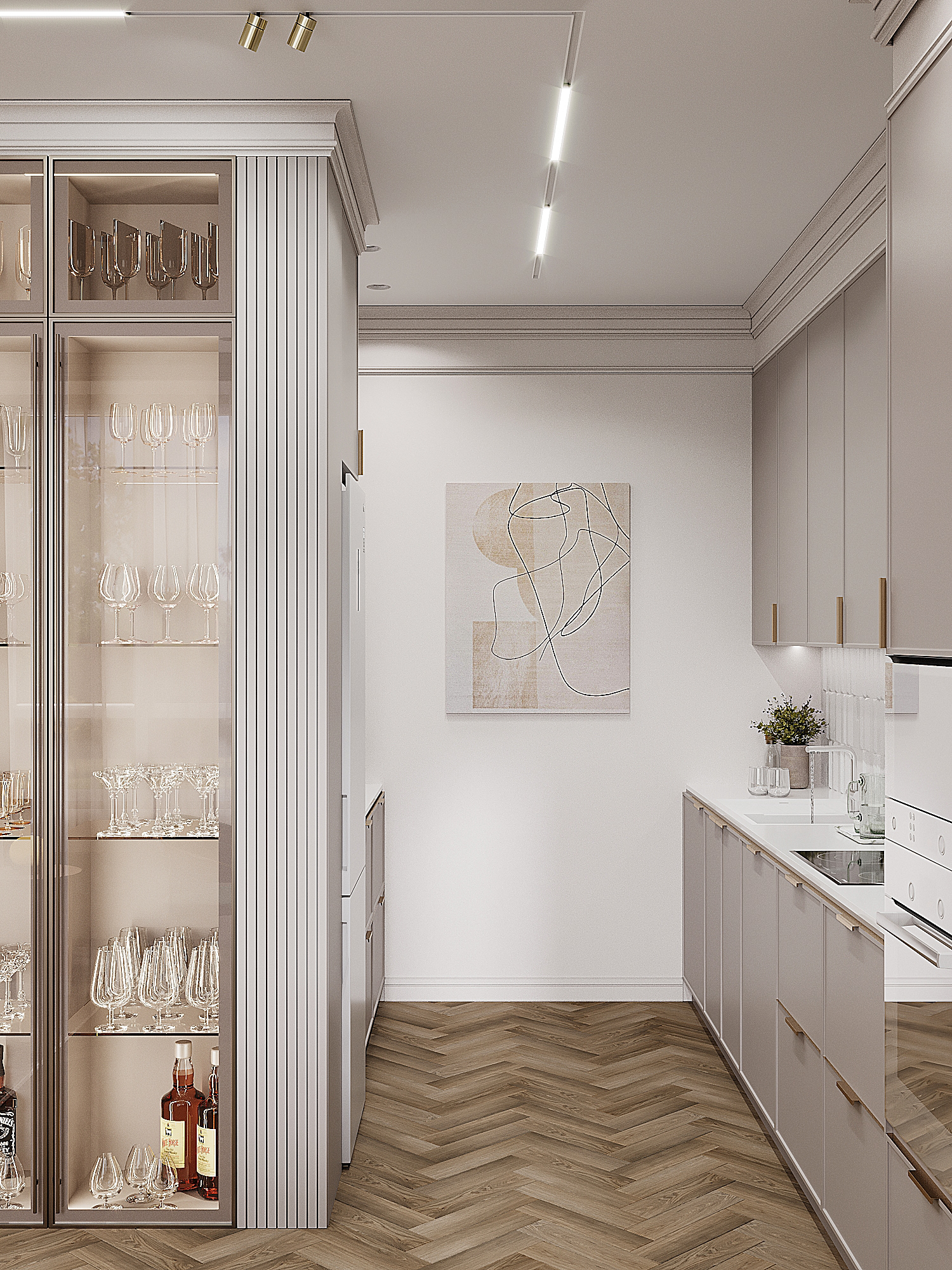 GENTLE LUXURY室内设计丨俄罗斯秋明丨Morion（设计师Valeriia Voronchikhina）-23