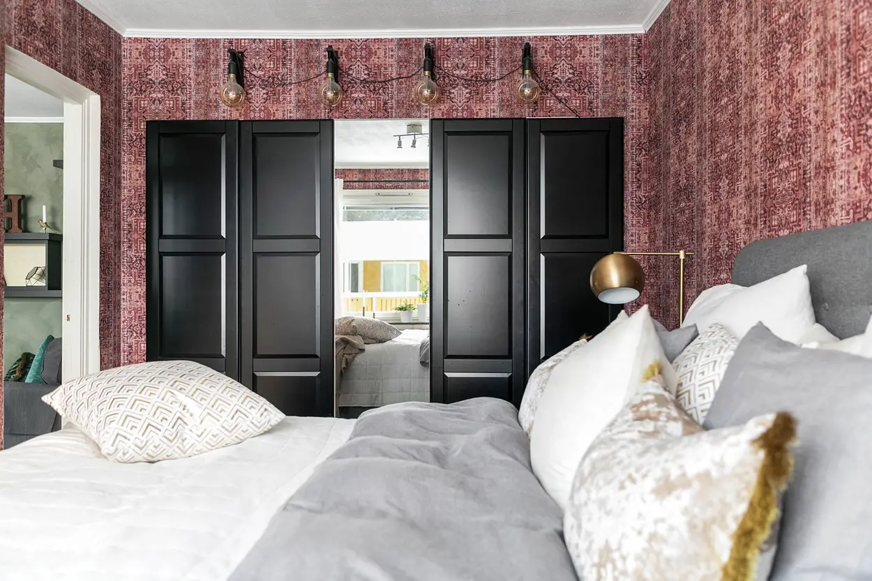 色彩鲜明的斯堪的纳维亚风格公寓设计-9