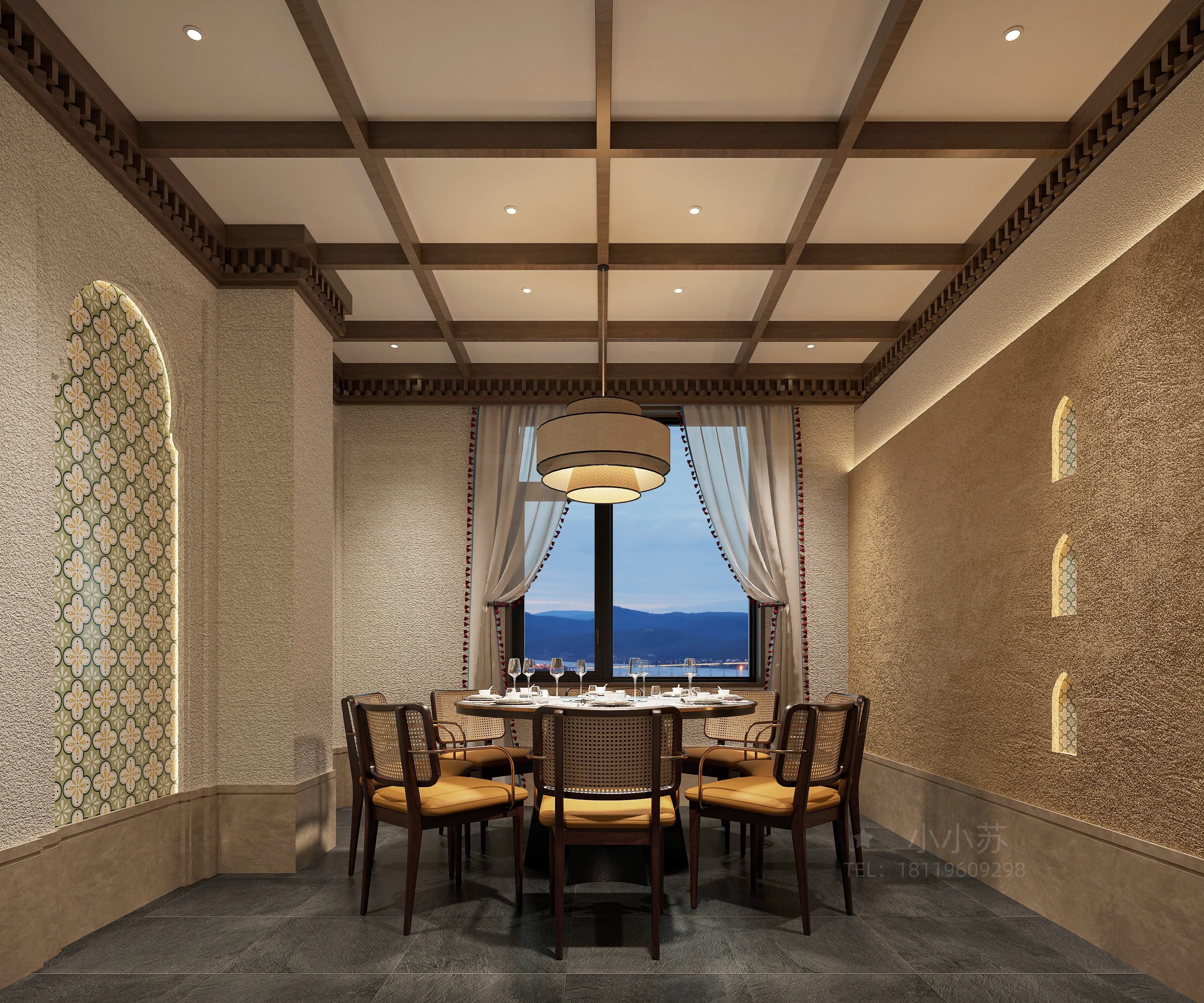 ”草房子“火锅店效果案例-0