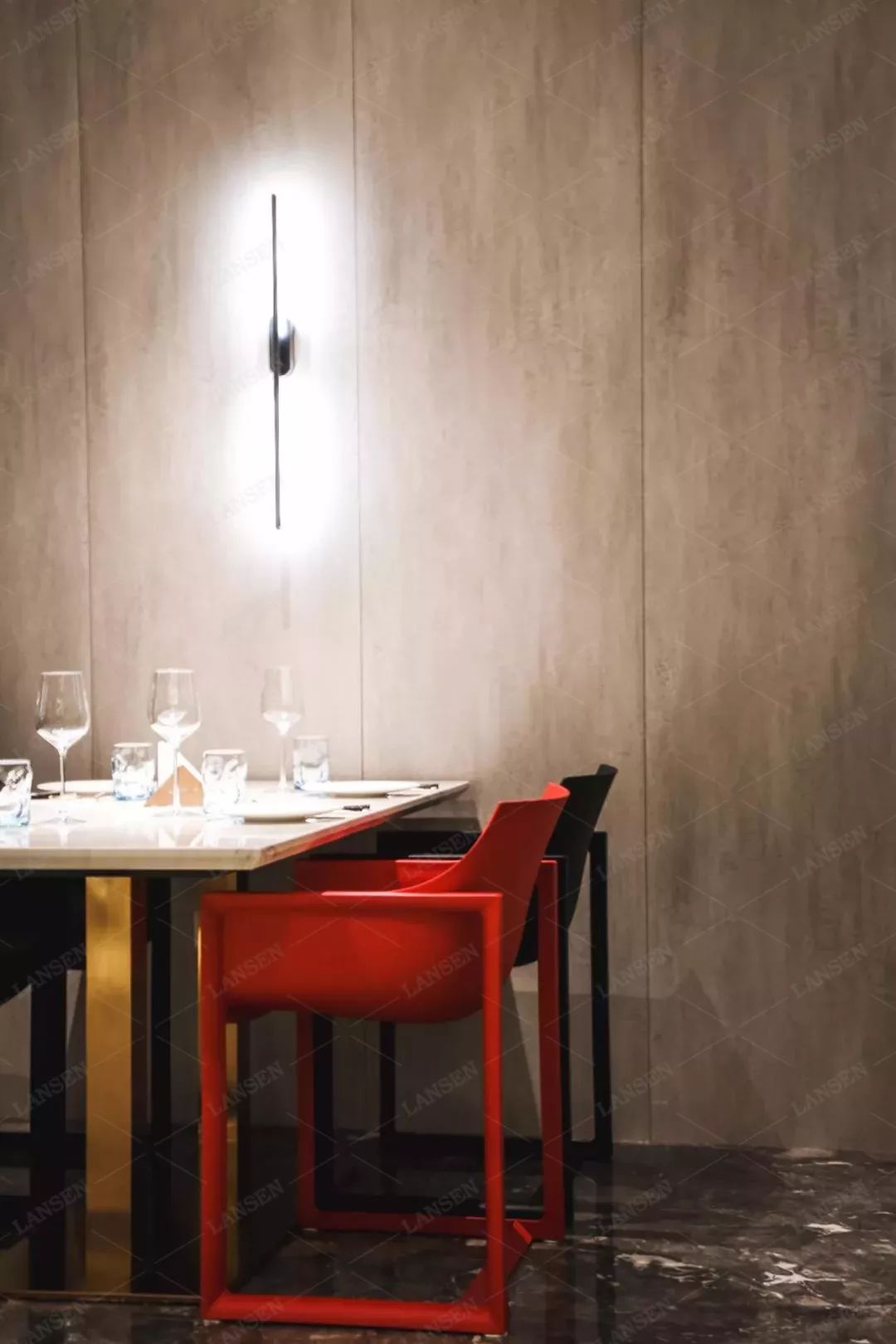 灰鲸餐厅丨朗生板业-6