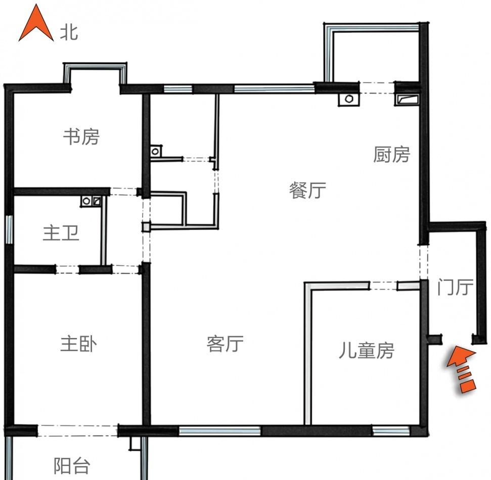 旋转吧台,让家更温馨-1