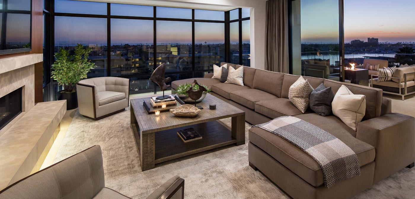 加州新港海滩现代国王寓所-7