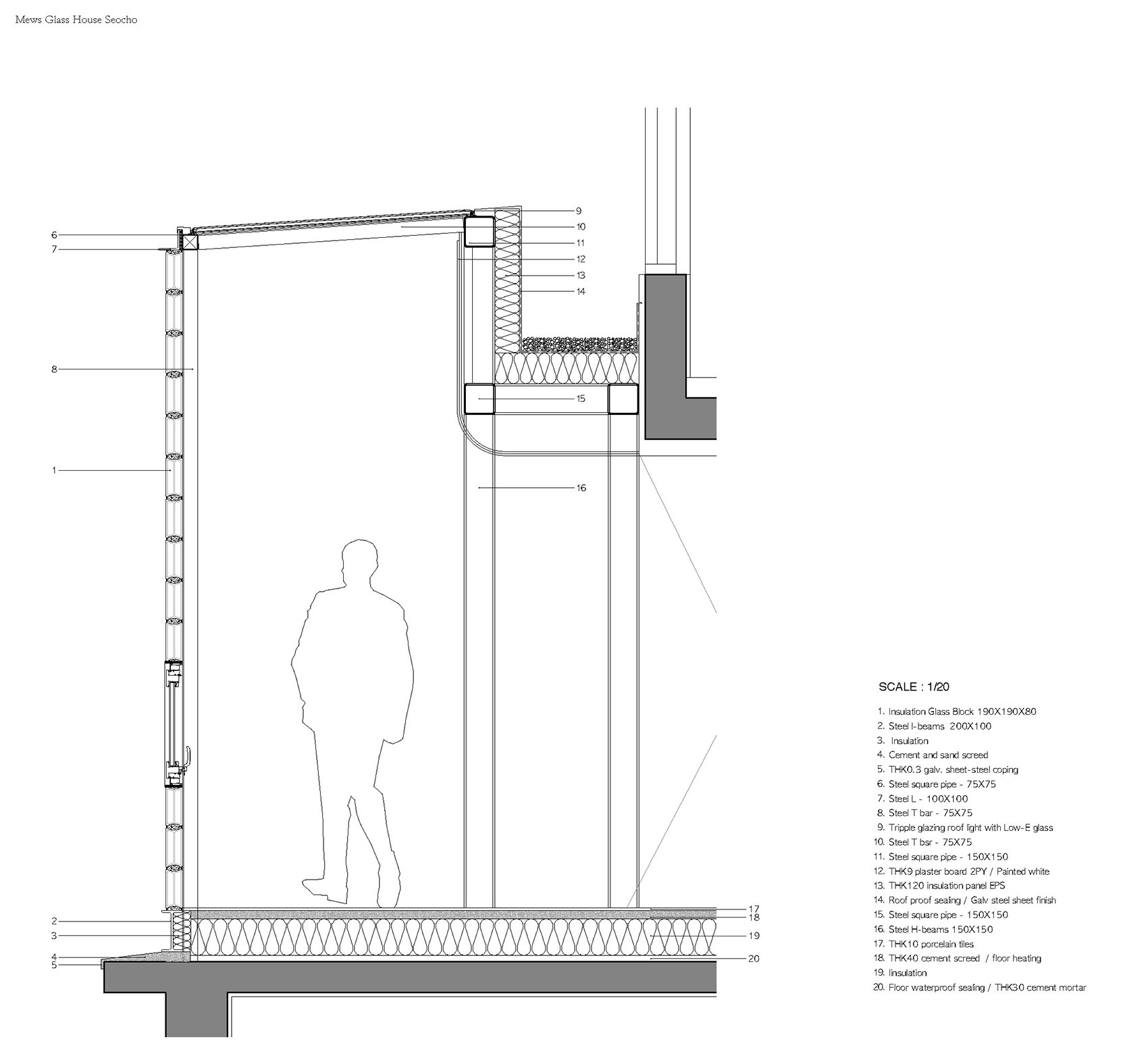 韩国首尔玻璃屋住宅丨Studio Heech-67