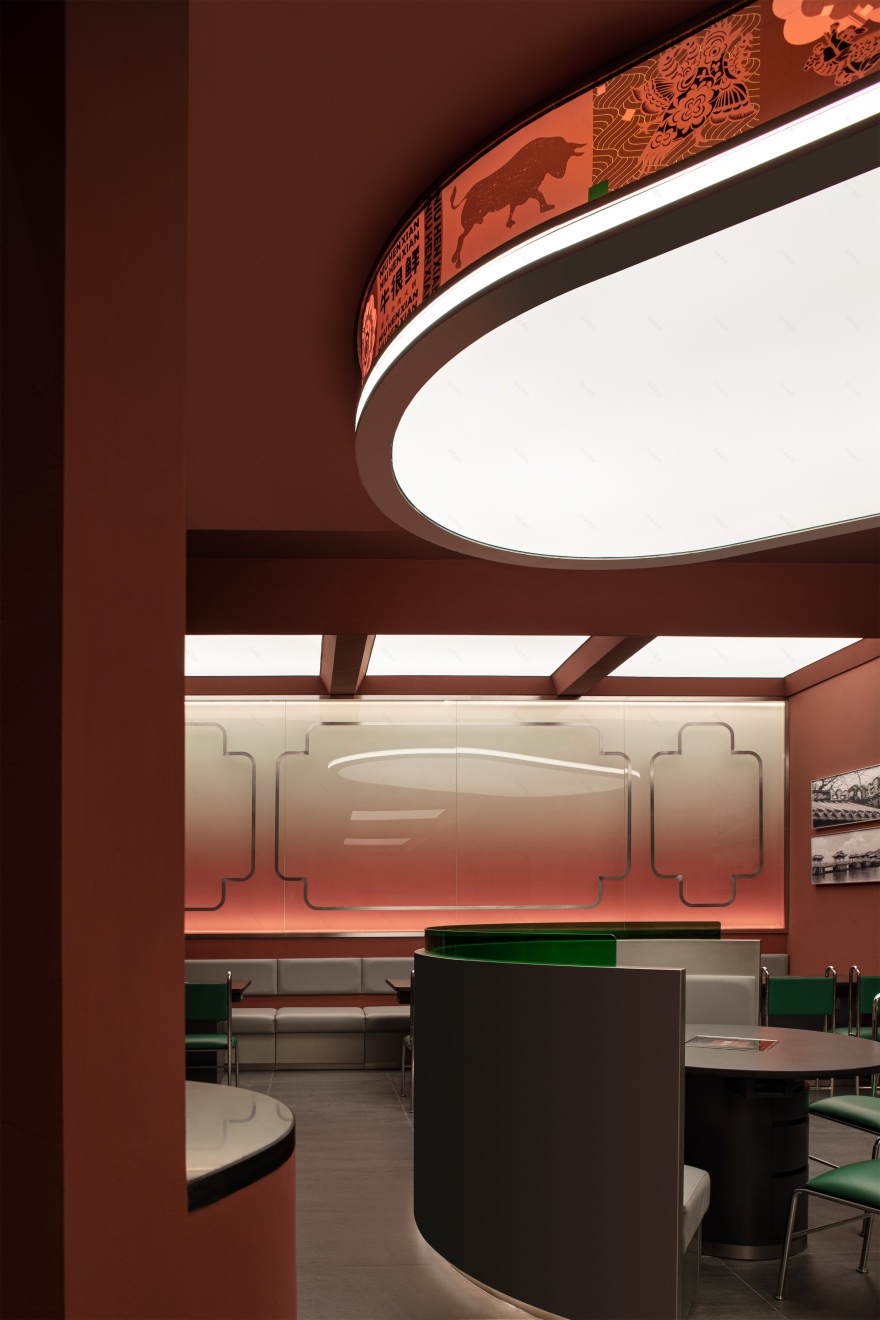 牛很鲜·潮汕牛肉火锅连锁店(杭州万象汇店)丨中国杭州丨慢珊瑚设计-45